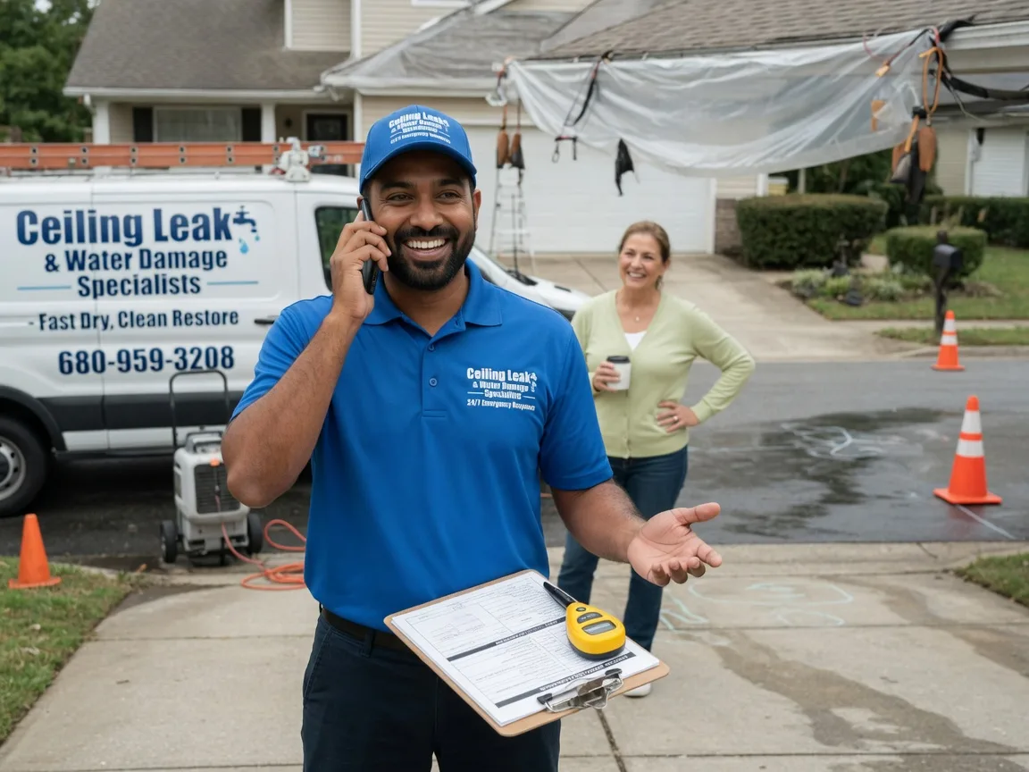 Ceiling Leak Cleanup Belgrade, ME FAQs